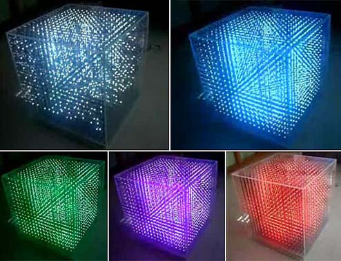 Seekway 3D LED Cube Amazes in Glorious Color Phasing Fashion